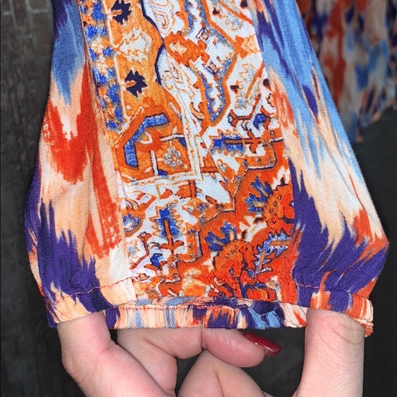 Color Peasant Top - Picture 4 of 5